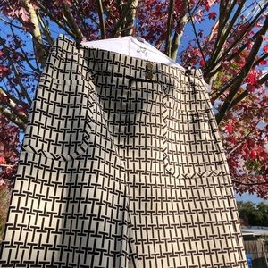 Tory Burch T logo A line skirt